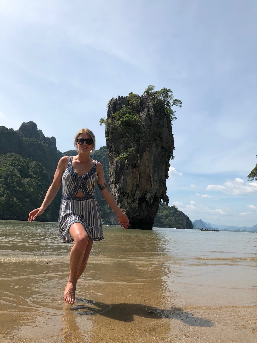 Hayley by the water